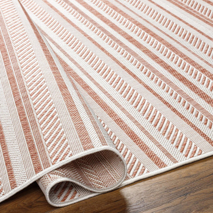 Tapis d'extérieur à rayures bohèmes Livabliss Eagean