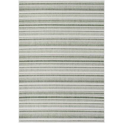 Tapis d'extérieur à rayures bohèmes Livabliss Eagean