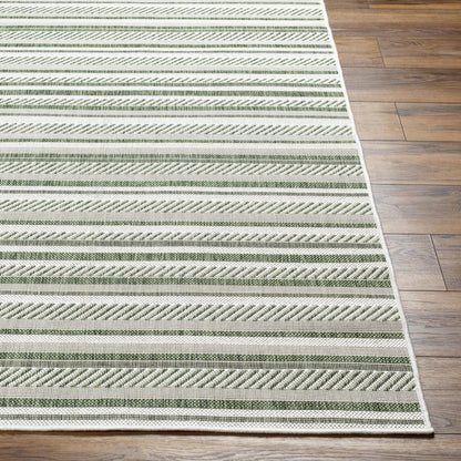 Tapis d'extérieur à rayures bohèmes Livabliss Eagean