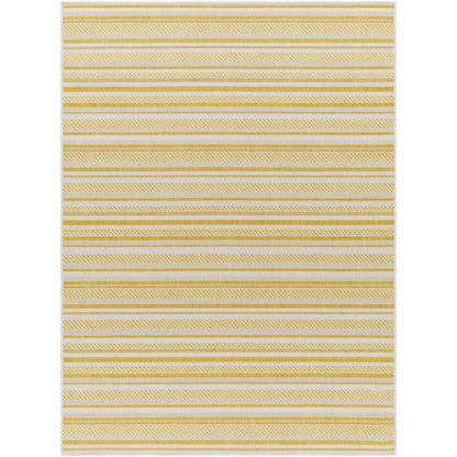 Tapis d'extérieur à rayures bohèmes Livabliss Eagean