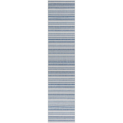 Tapis d'extérieur à rayures bohèmes Livabliss Eagean