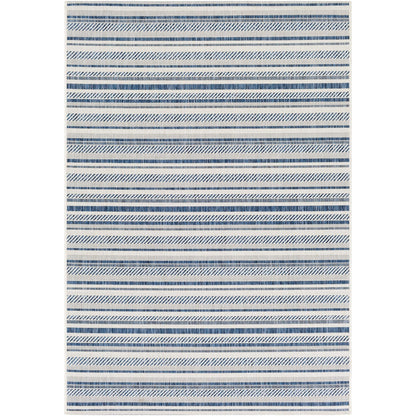 Tapis d'extérieur à rayures bohèmes Livabliss Eagean