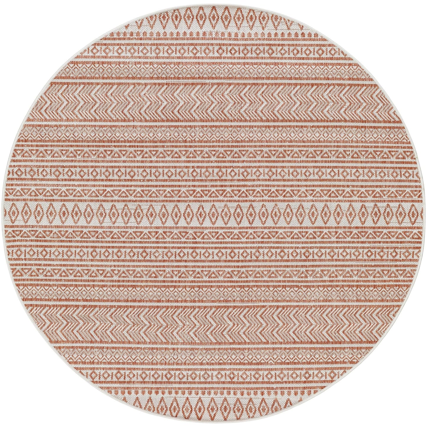 Tapis d'extérieur tribal bohème égéen Livabliss