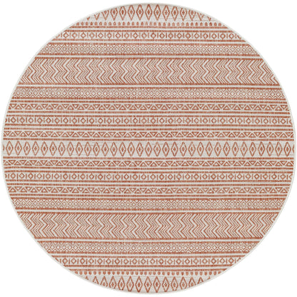 Tapis d'extérieur tribal bohème égéen Livabliss