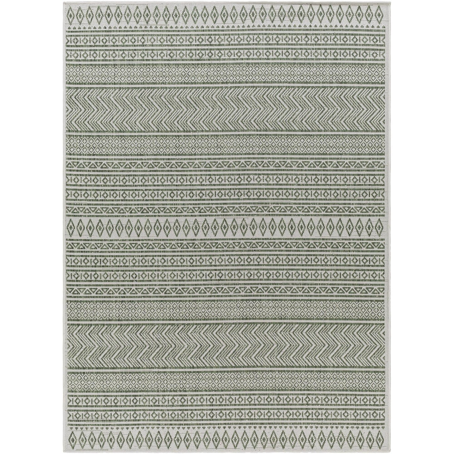Tapis d'extérieur tribal bohème égéen Livabliss