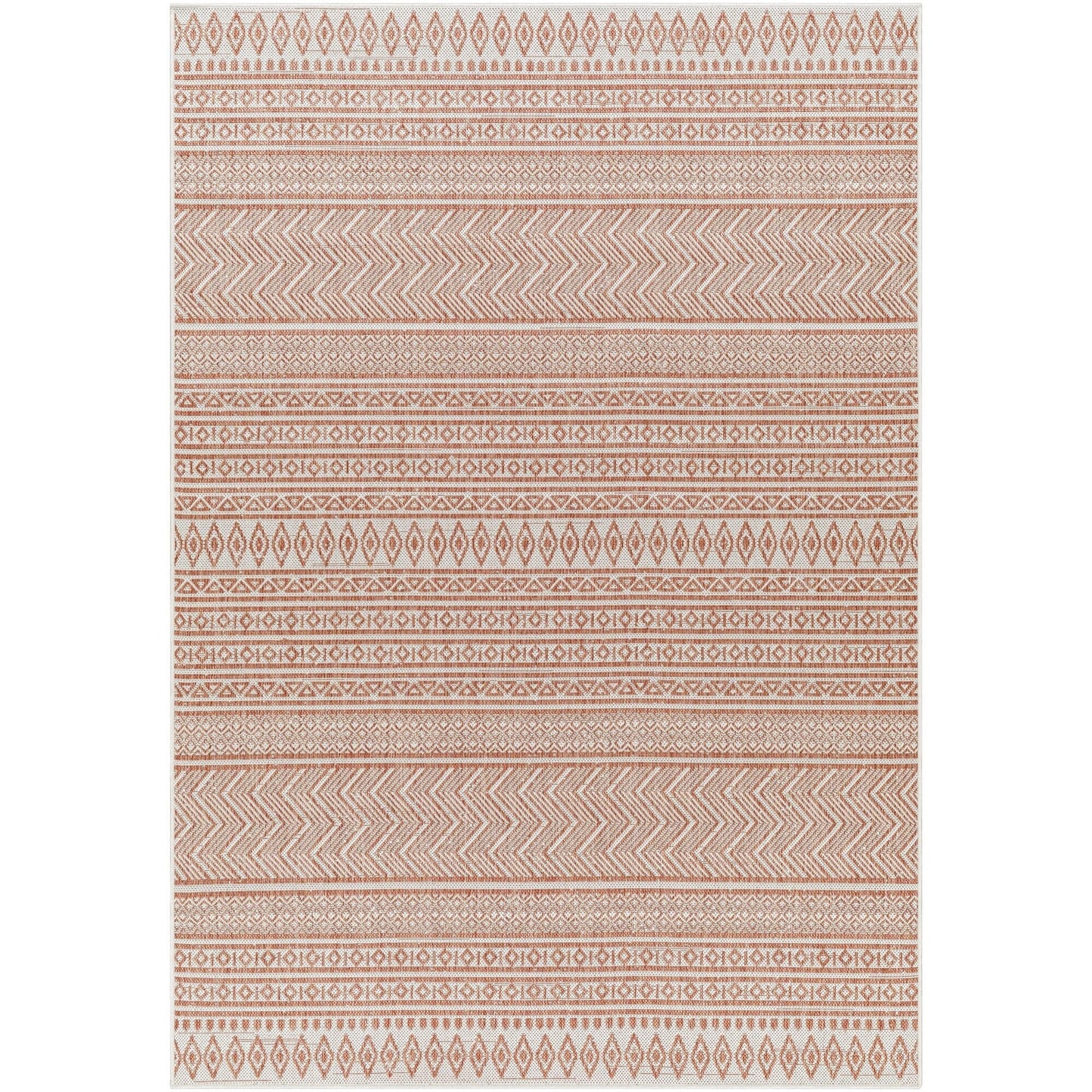 Tapis d'extérieur tribal bohème égéen Livabliss