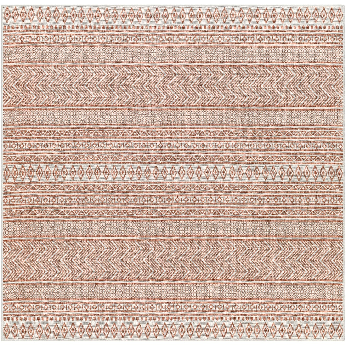 Tapis d'extérieur tribal bohème égéen Livabliss