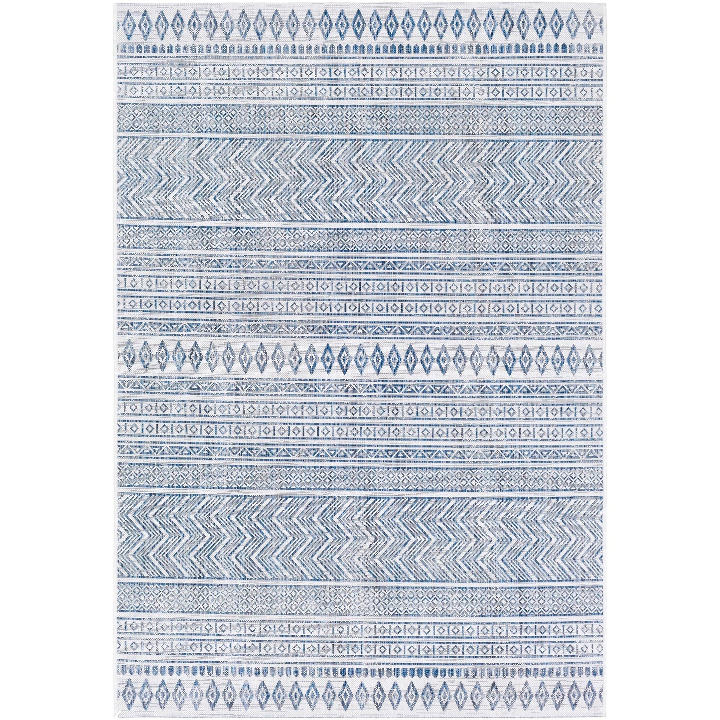 Tapis d'extérieur tribal bohème égéen Livabliss