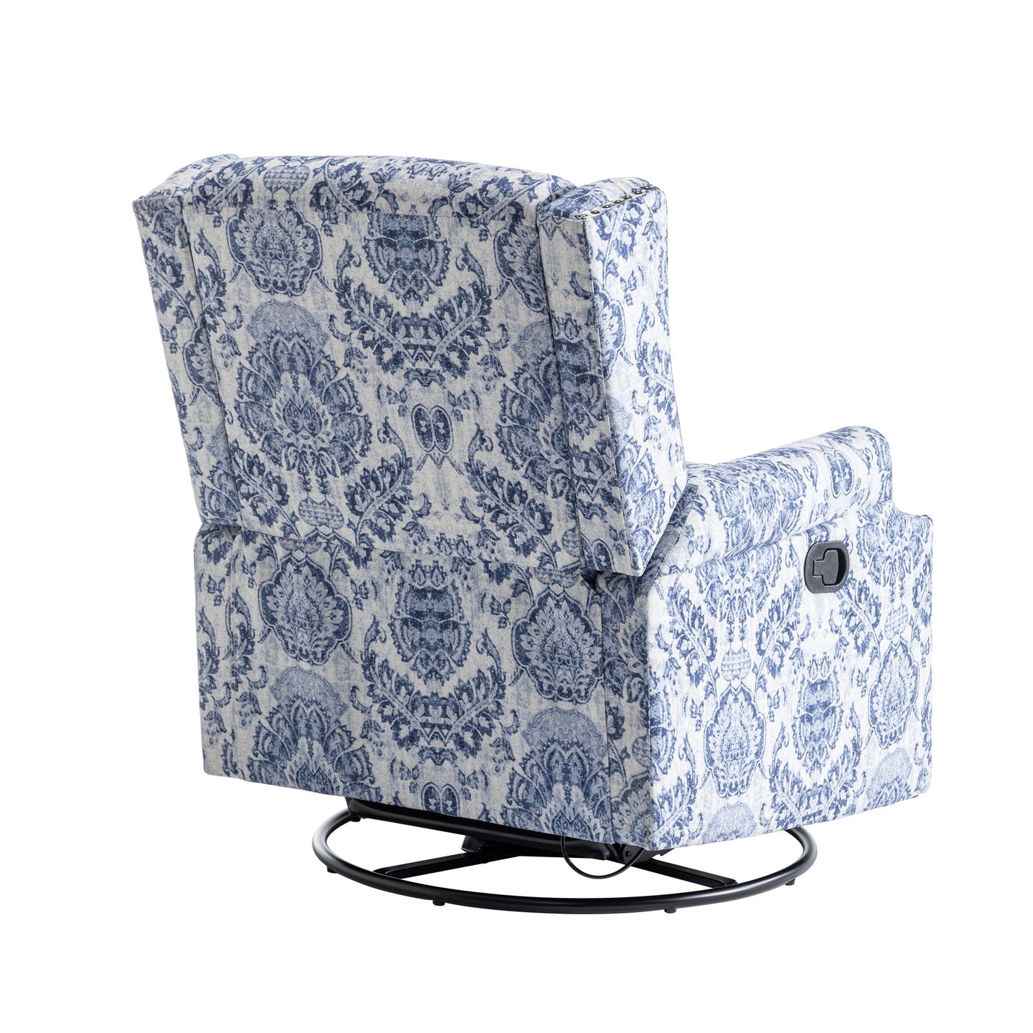 Ensemble de 2 fauteuils inclinables pivotants et coulissants de 29 po de largeur avec dossier à poussée manuelle