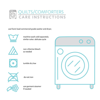 Ensemble de courtepointe à imprimé métallisé pailleté Lush Decor