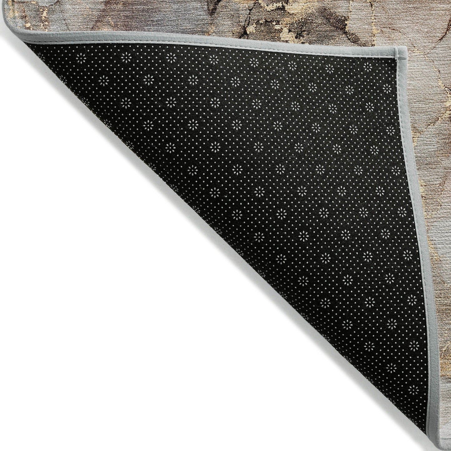 Tapis Chantille abstrait lavable en machine pour intérieur/extérieur