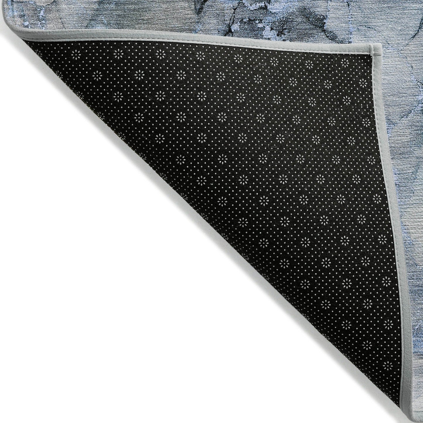 Tapis Chantille abstrait lavable en machine pour intérieur/extérieur