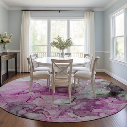 Tapis Chantille abstrait lavable en machine pour intérieur/extérieur