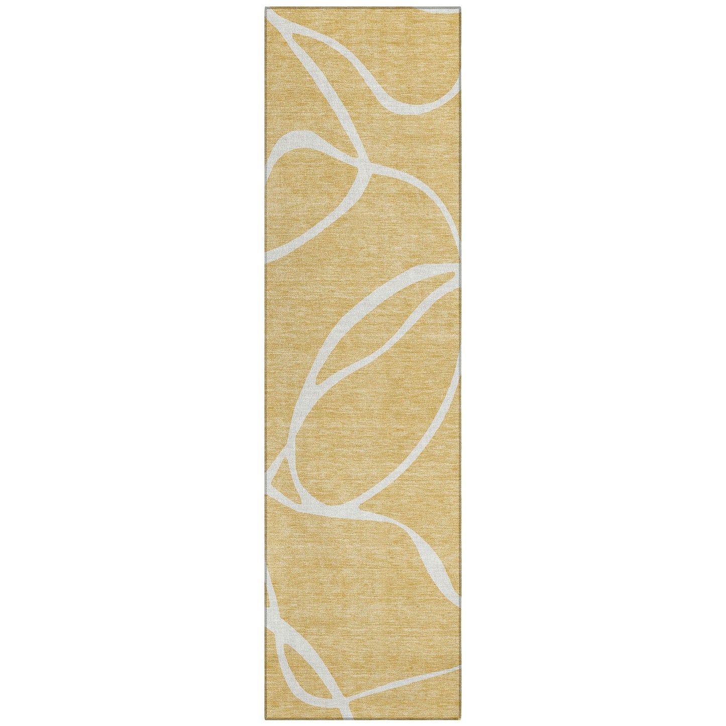 Tapis Chantille moderne abstrait lavable en machine pour intérieur/extérieur