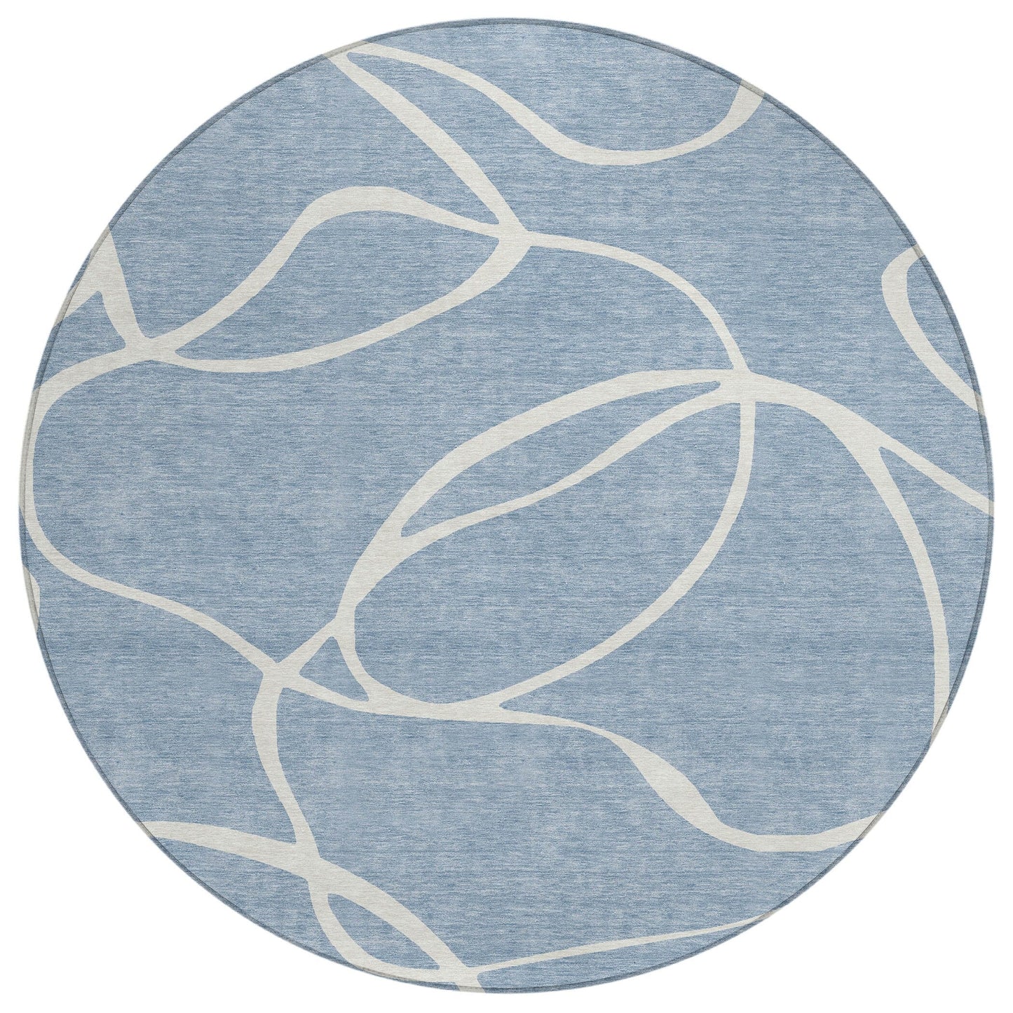 Tapis Chantille moderne abstrait lavable en machine pour intérieur/extérieur