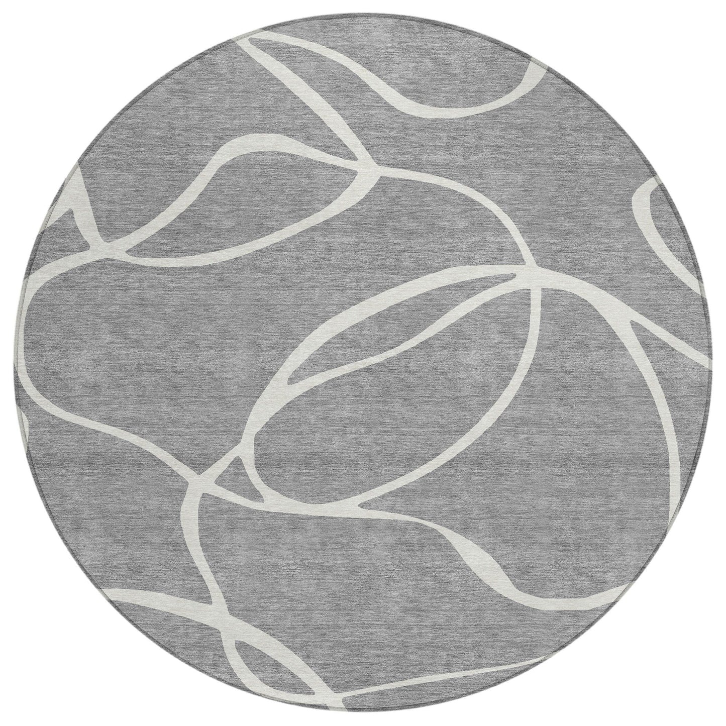 Tapis Chantille moderne abstrait lavable en machine pour intérieur/extérieur