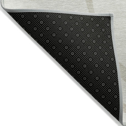 Tapis Chantille moderne abstrait lavable en machine pour intérieur/extérieur