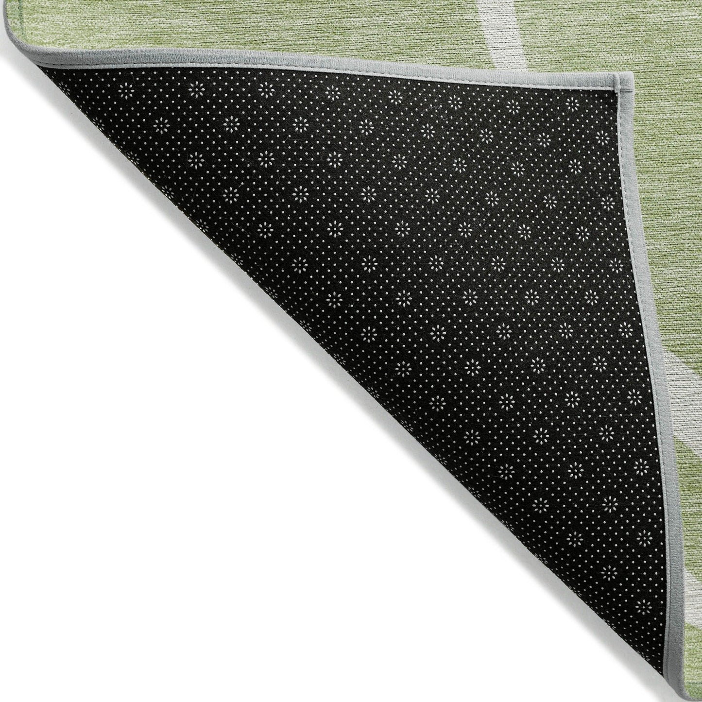 Tapis Chantille moderne abstrait lavable en machine pour intérieur/extérieur