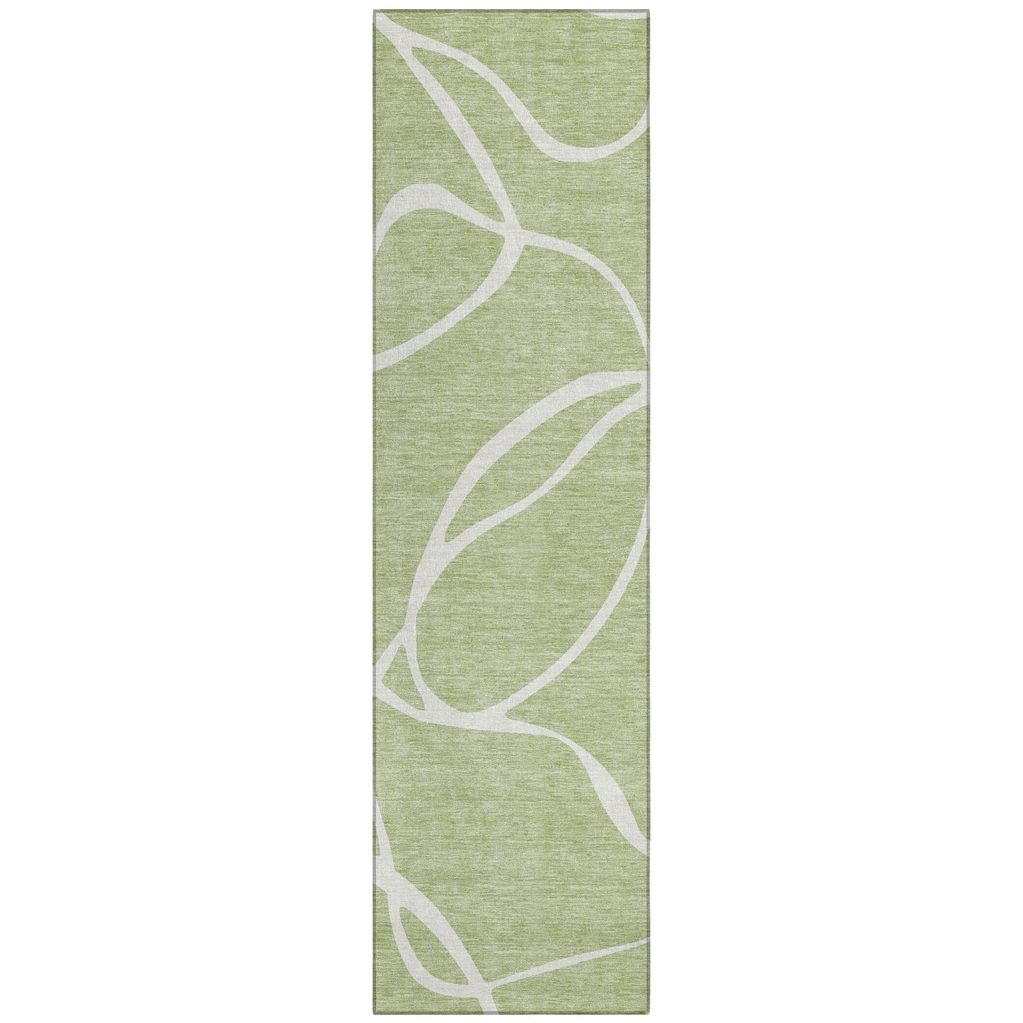 Tapis Chantille moderne abstrait lavable en machine pour intérieur/extérieur