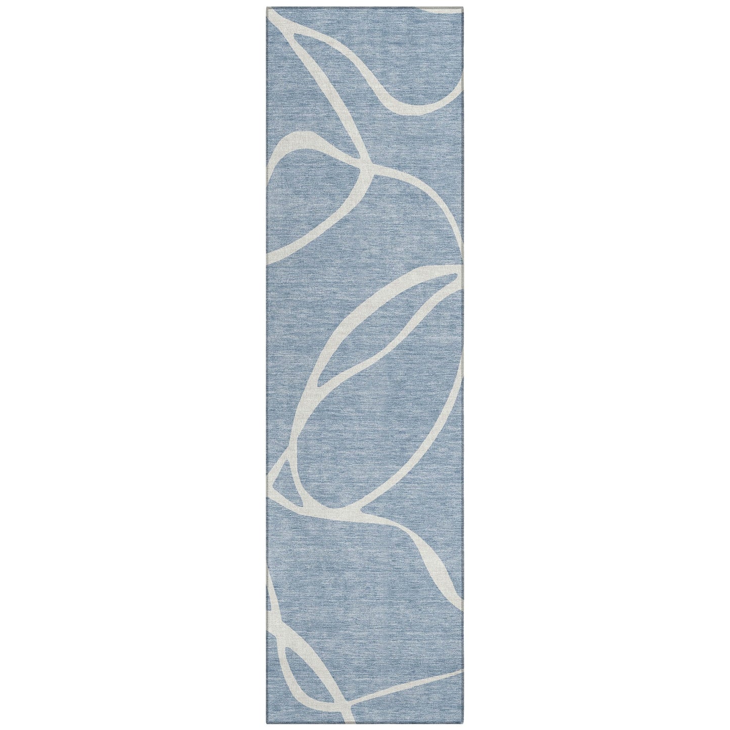 Tapis Chantille moderne abstrait lavable en machine pour intérieur/extérieur