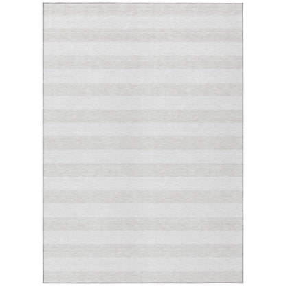Tapis Chantille à rayures Cabana lavable en machine pour intérieur/extérieur