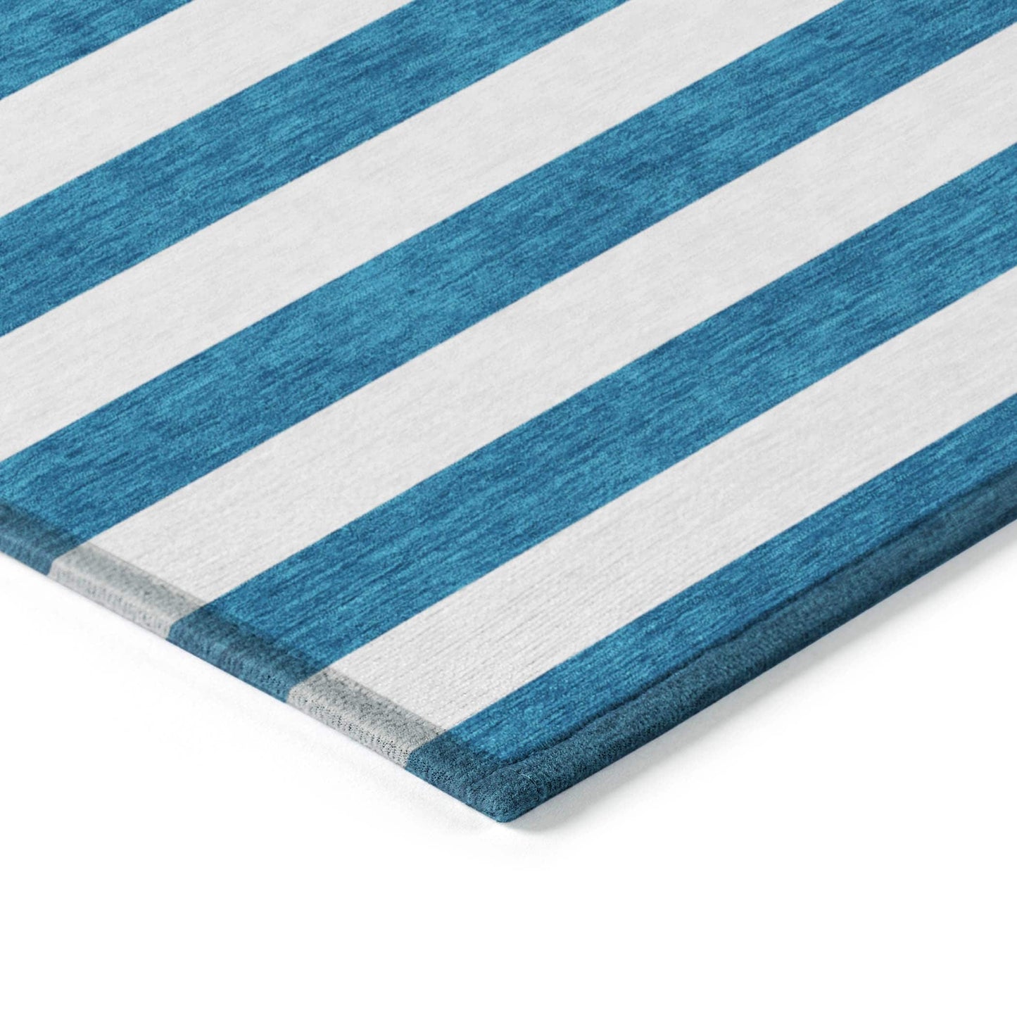 Tapis Chantille à rayures Cabana lavable en machine pour intérieur/extérieur