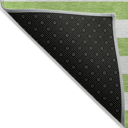 Tapis Chantille à rayures Cabana lavable en machine pour intérieur/extérieur