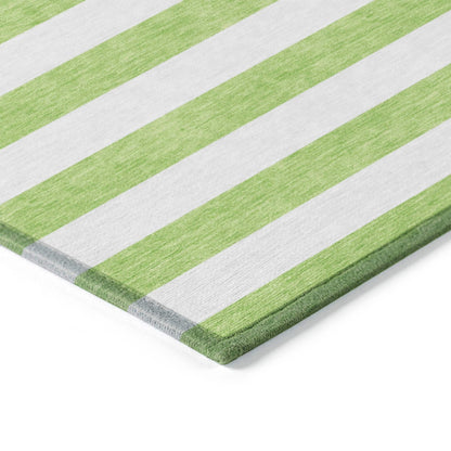 Tapis Chantille à rayures Cabana lavable en machine pour intérieur/extérieur
