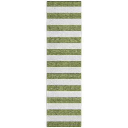 Tapis Chantille à rayures Cabana lavable en machine pour intérieur/extérieur