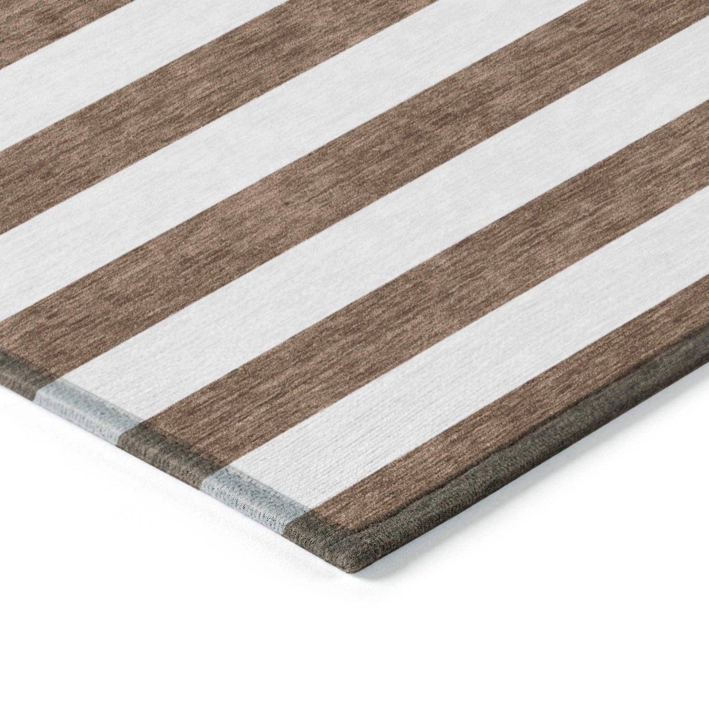 Tapis Chantille à rayures Cabana lavable en machine pour intérieur/extérieur