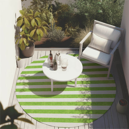 Tapis Chantille à rayures Cabana lavable en machine pour intérieur/extérieur
