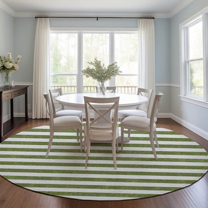 Tapis Chantille à rayures Cabana lavable en machine pour intérieur/extérieur
