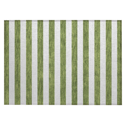 Tapis Chantille à rayures Cabana lavable en machine pour intérieur/extérieur