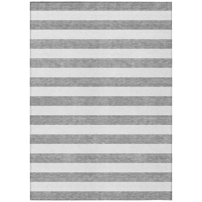 Tapis Chantille à rayures Cabana lavable en machine pour intérieur/extérieur