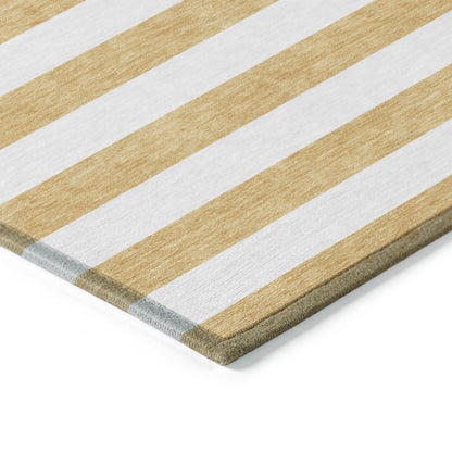 Tapis Chantille à rayures Cabana lavable en machine pour intérieur/extérieur