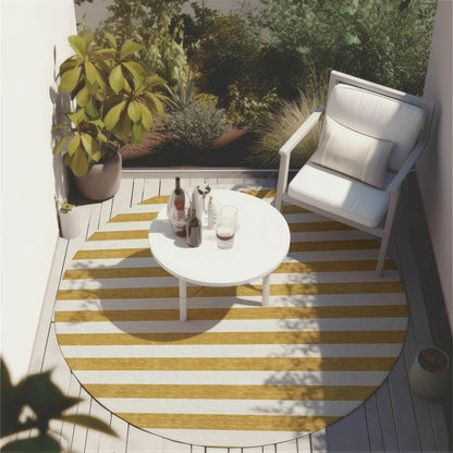 Tapis Chantille à rayures Cabana lavable en machine pour intérieur/extérieur