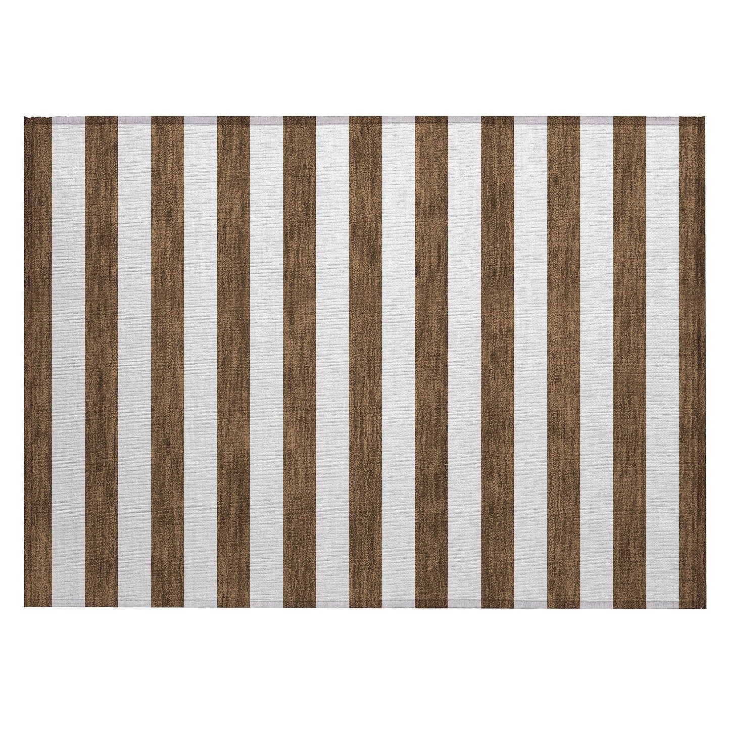 Tapis Chantille à rayures Cabana lavable en machine pour intérieur/extérieur