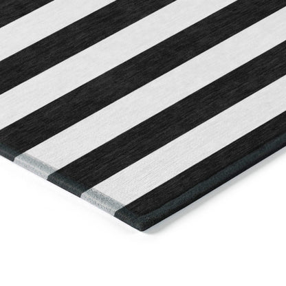 Tapis Chantille à rayures Cabana lavable en machine pour intérieur/extérieur
