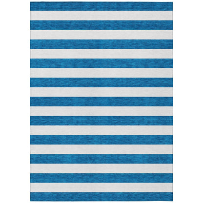 Tapis Chantille à rayures Cabana lavable en machine pour intérieur/extérieur