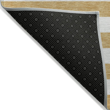 Tapis Chantille à rayures Cabana lavable en machine pour intérieur/extérieur