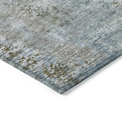 Tapis moderne abstrait Chantille lavable en machine pour intérieur/extérieur