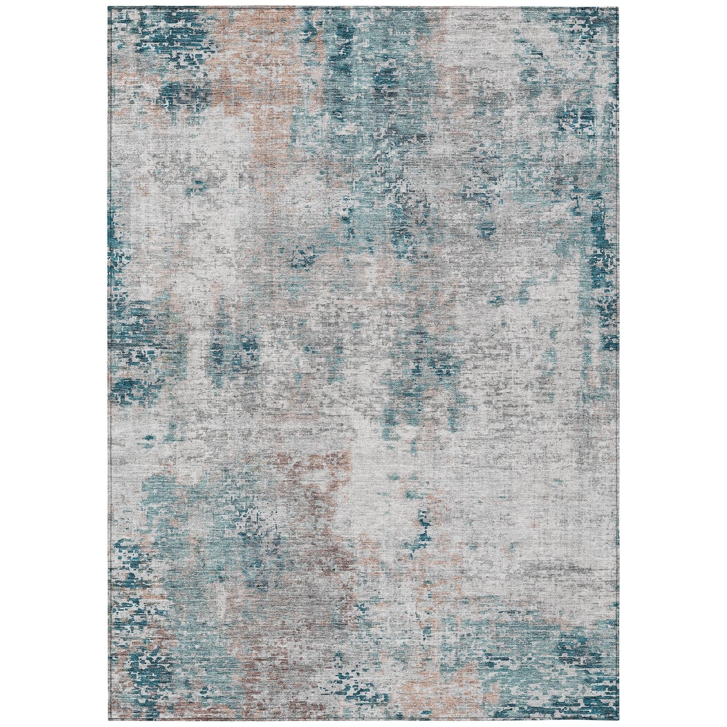 Tapis moderne abstrait Chantille lavable en machine pour intérieur/extérieur