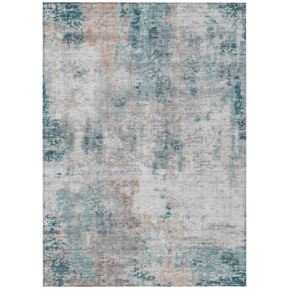Tapis moderne abstrait Chantille lavable en machine pour intérieur/extérieur