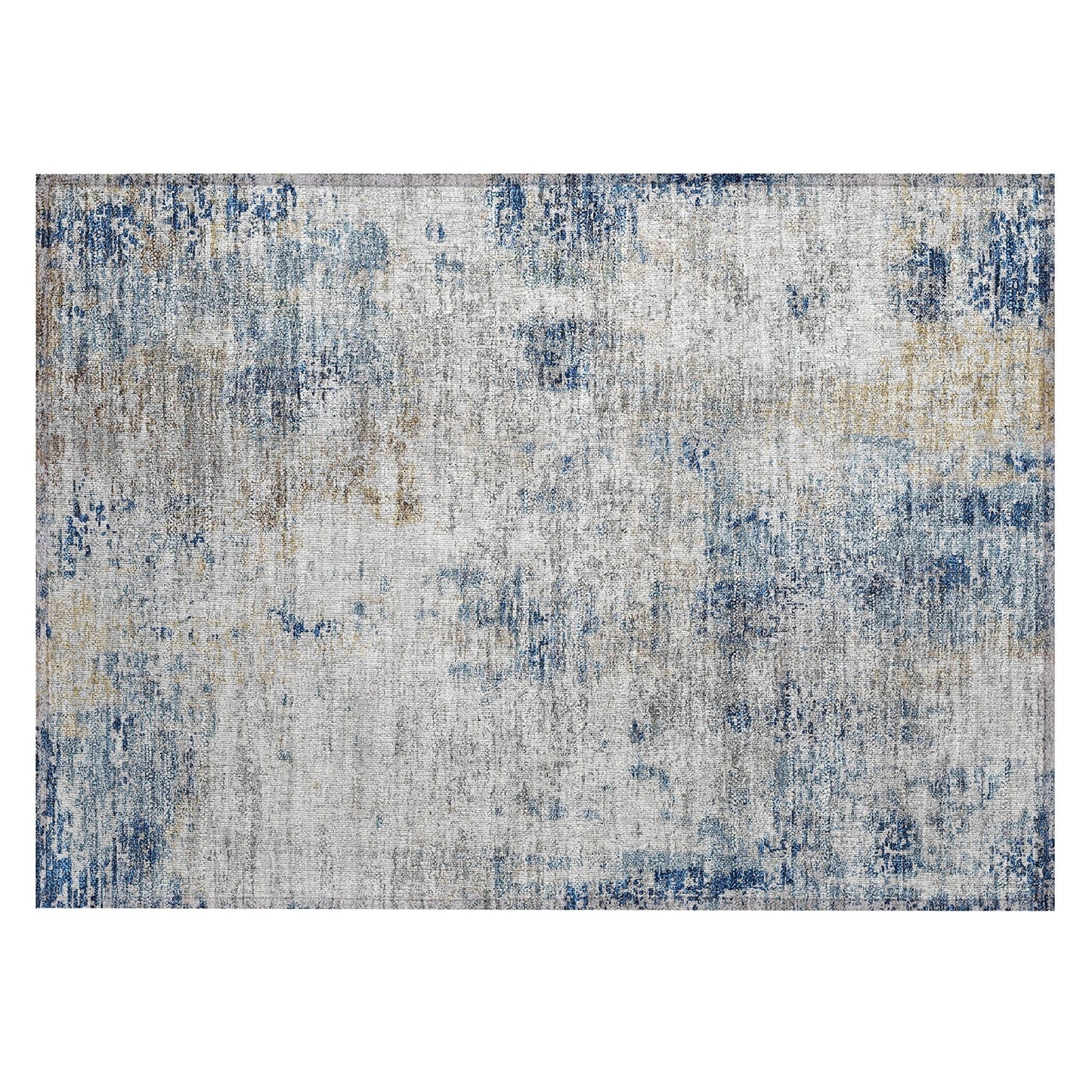 Tapis moderne abstrait Chantille lavable en machine pour intérieur/extérieur