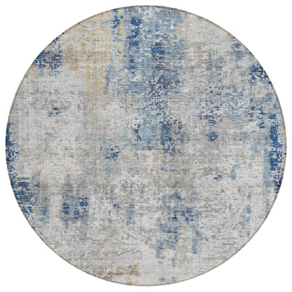 Tapis moderne abstrait Chantille lavable en machine pour intérieur/extérieur