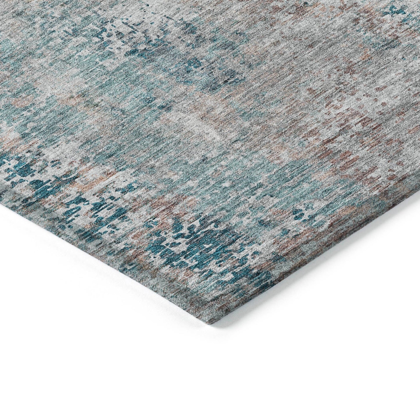 Tapis moderne abstrait Chantille lavable en machine pour intérieur/extérieur