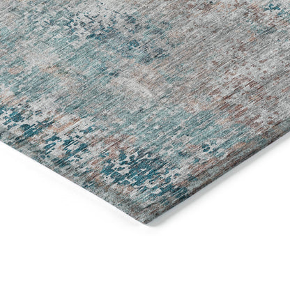 Tapis moderne abstrait Chantille lavable en machine pour intérieur/extérieur