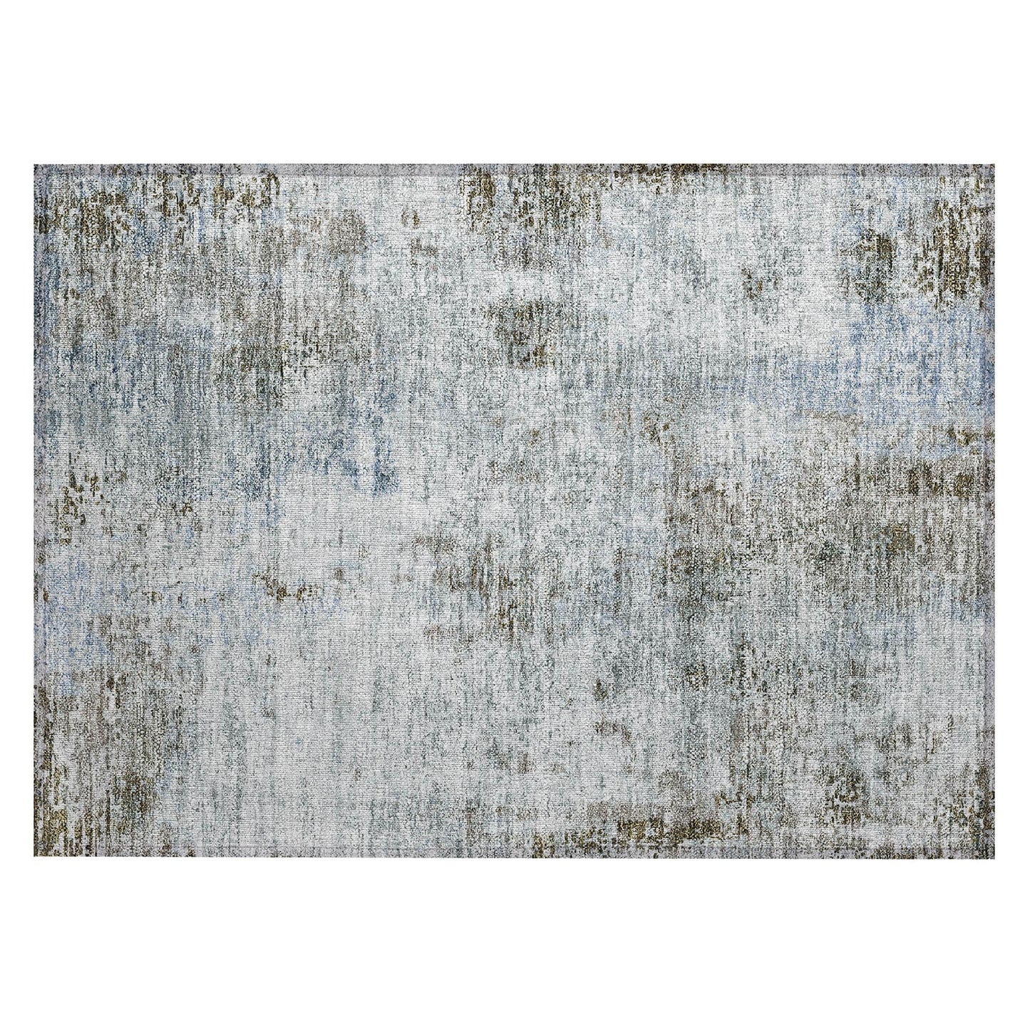 Tapis moderne abstrait Chantille lavable en machine pour intérieur/extérieur