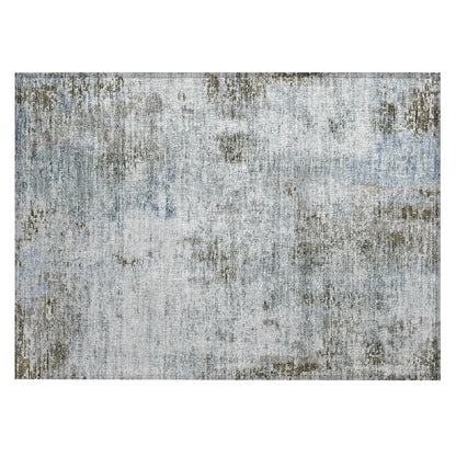 Tapis moderne abstrait Chantille lavable en machine pour intérieur/extérieur