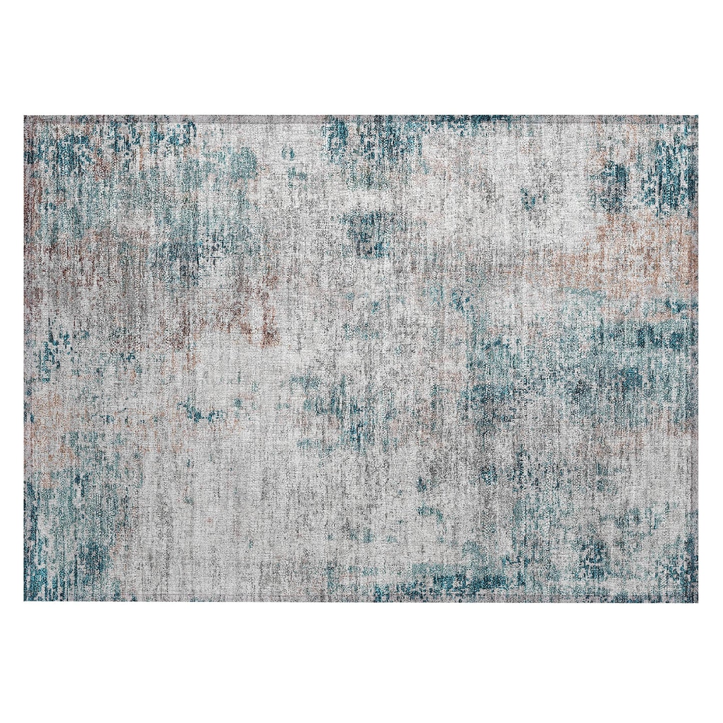 Tapis moderne abstrait Chantille lavable en machine pour intérieur/extérieur